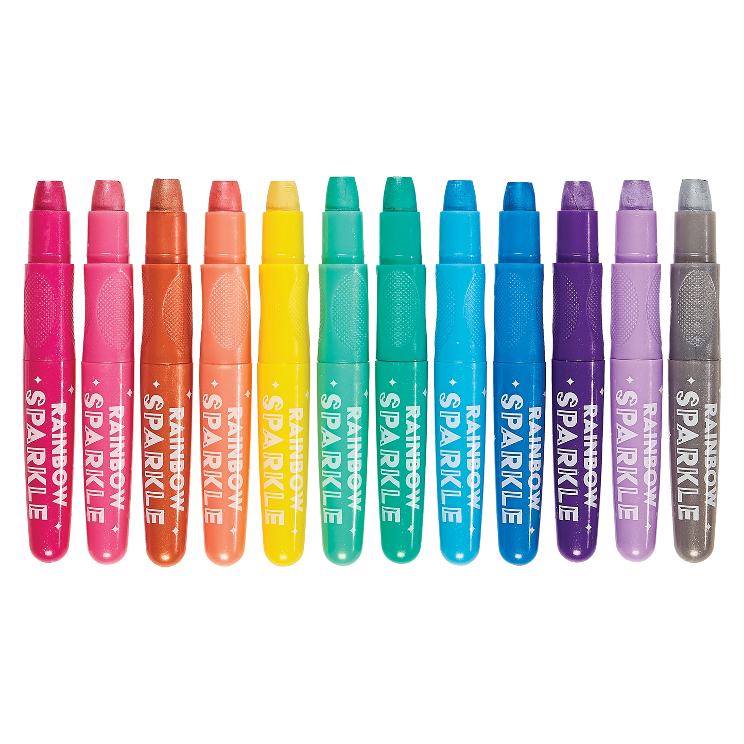 Rainbow Sparkle Metallic Watercolour Gel Crayons