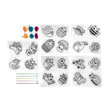 Lade das Bild in den Galerie-Viewer, DIY Shrink Art Kit &#39;&#39;Shrink-Its!&#39;&#39; Garden Pals
