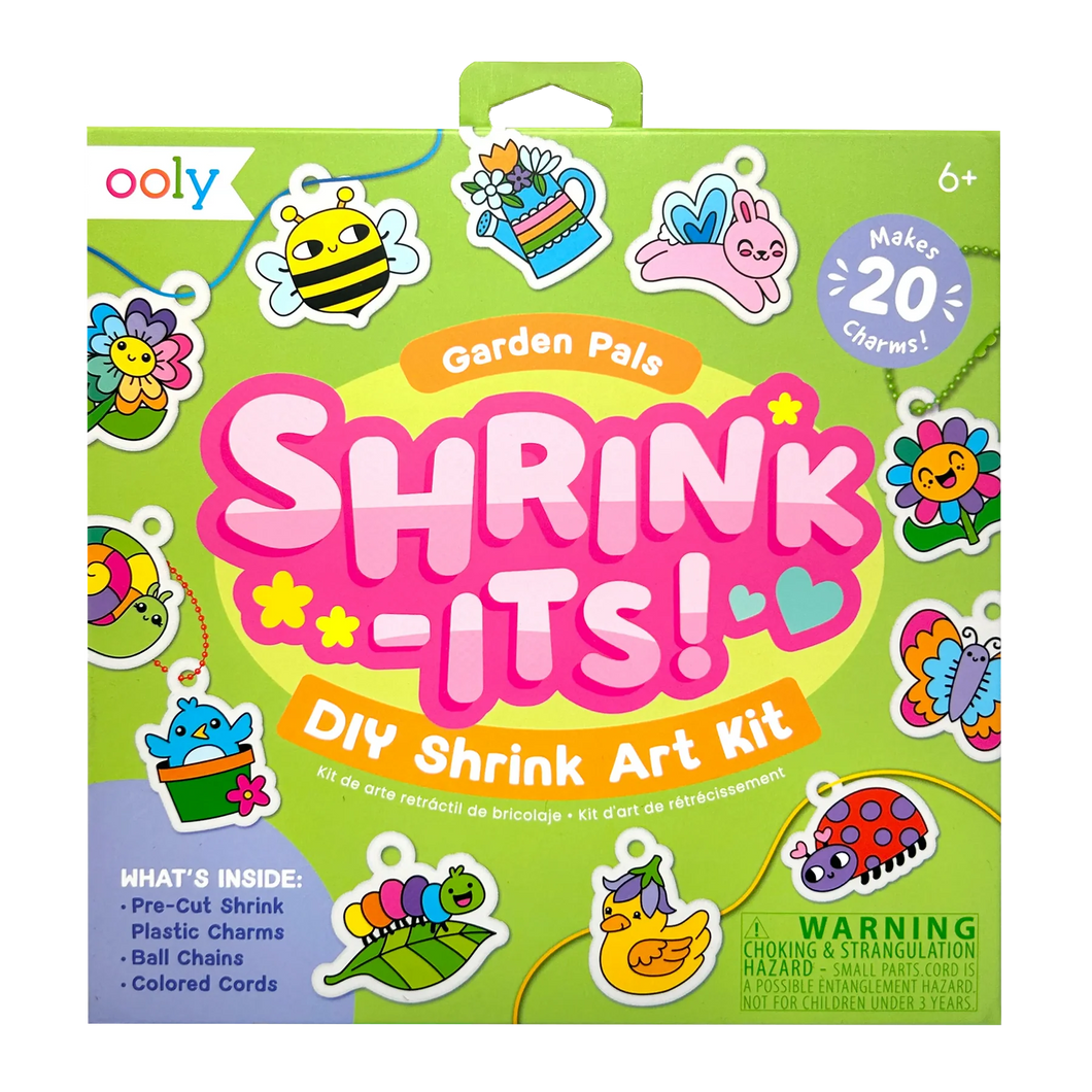 DIY Shrink Art Kit ''Shrink-Its!'' Garden Pals