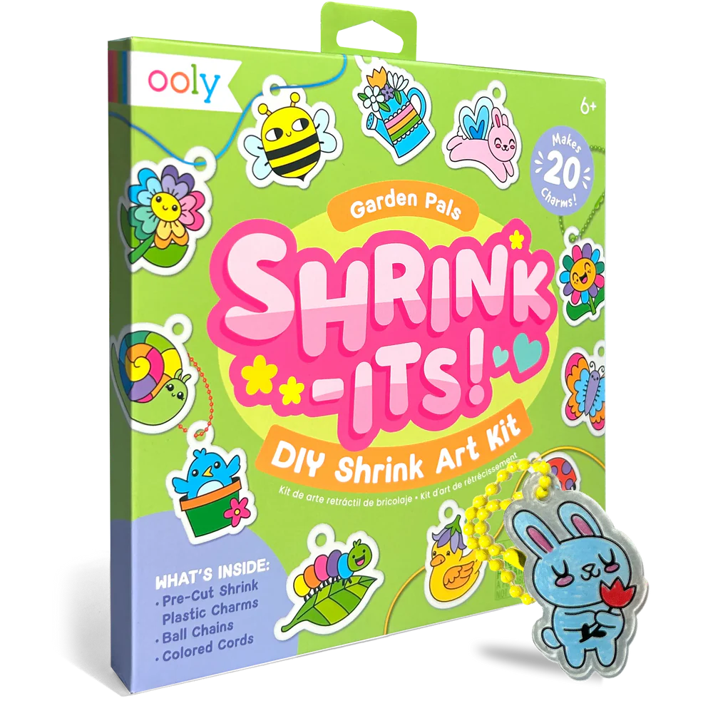 DIY Schrumpfkunst-Set „Shrink-Its!“ Gartenfreunde