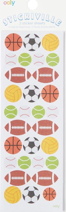 Aufkleber-Set ''Sportbälle''
