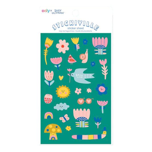 Stickers Set, Garden of Love