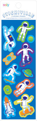 Sticker-Set, Astronauten