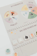 Lade das Bild in den Galerie-Viewer, Ankleideplaner für Kinder inkl. Symbole, deutsche Sprache
