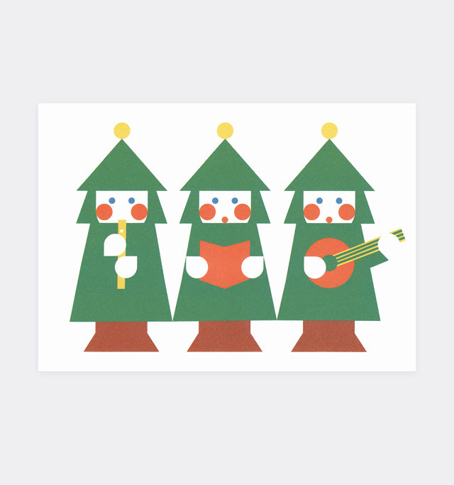 Postcard ''Christmas Music''