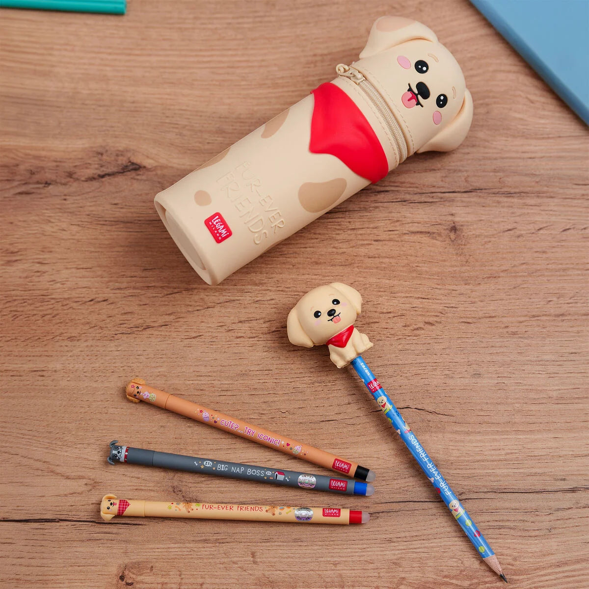 Legami Pencil with Squishy Dog