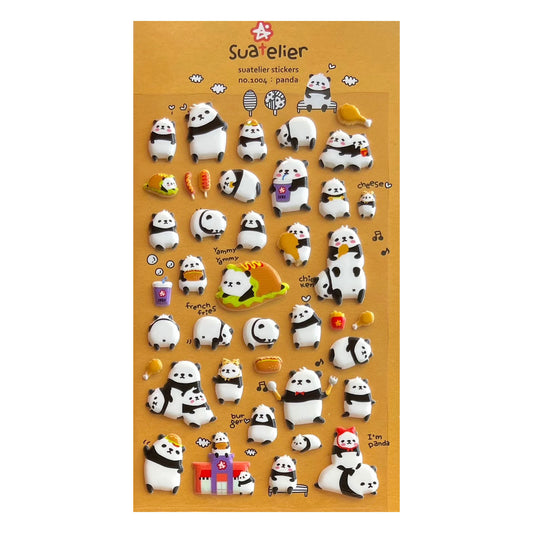 Puffy Sticker, Panda
