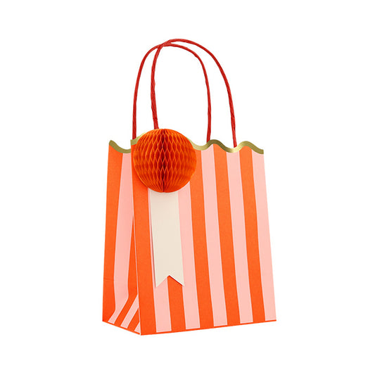 Partytasche, gestreift