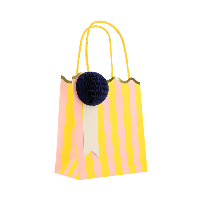 Partytasche, gestreift