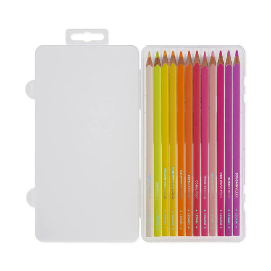 Set mit 12 Buntstiften „Bunt leben – Pastelle“