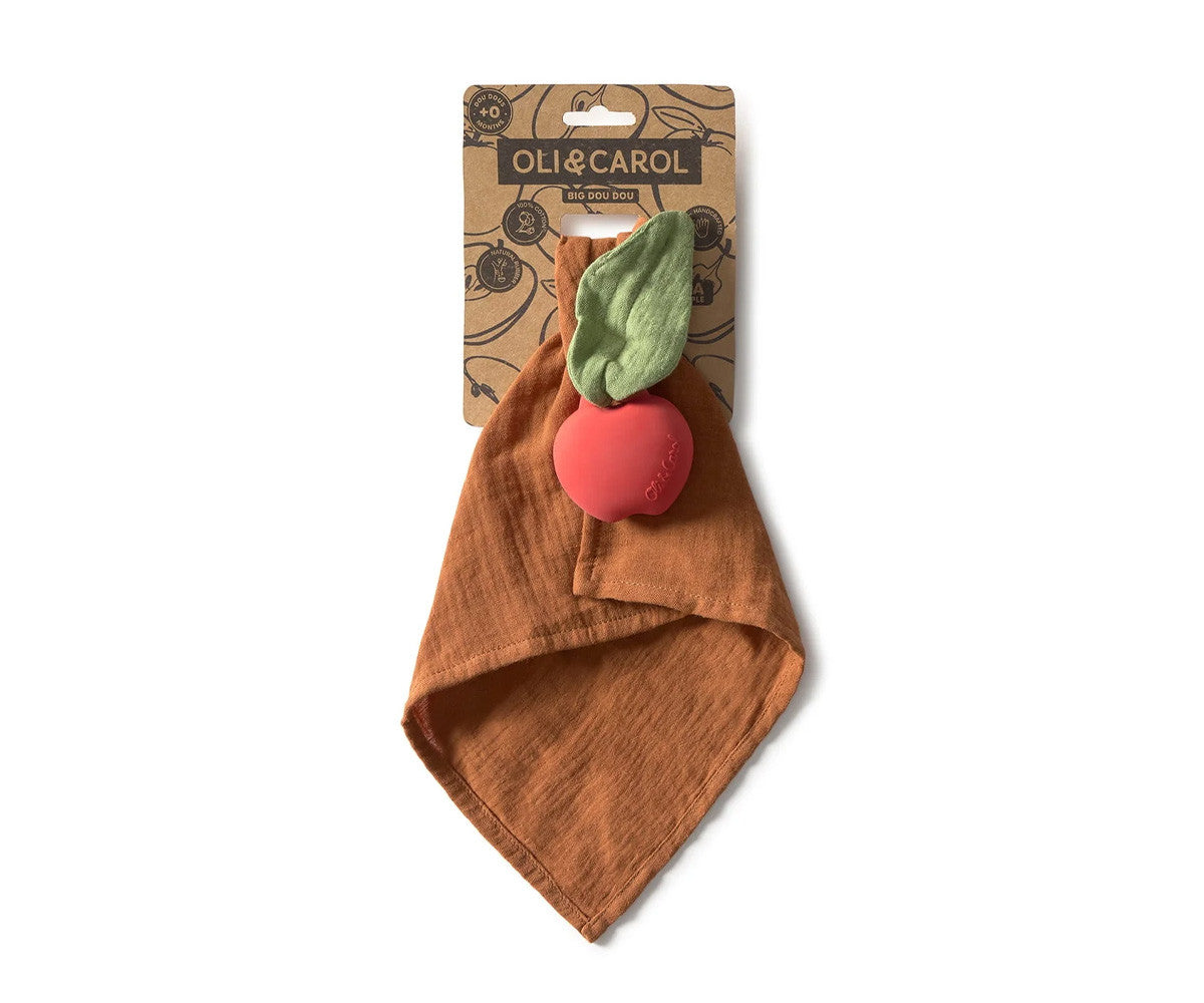 Baby-Kuscheltuch, Pepa der Apfel