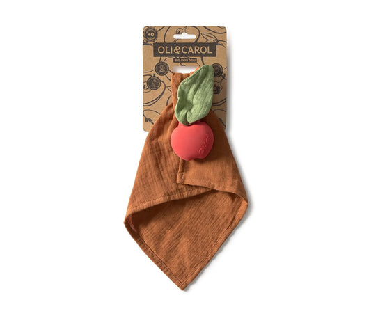 Baby-Kuscheltuch, Pepa der Apfel