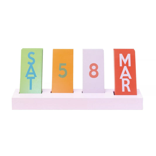 Ewiger Kalender, Mehrfarbig