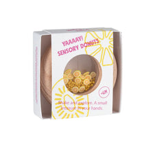 Load image into Gallery viewer, Sensory Donut Rattle, Lemons
