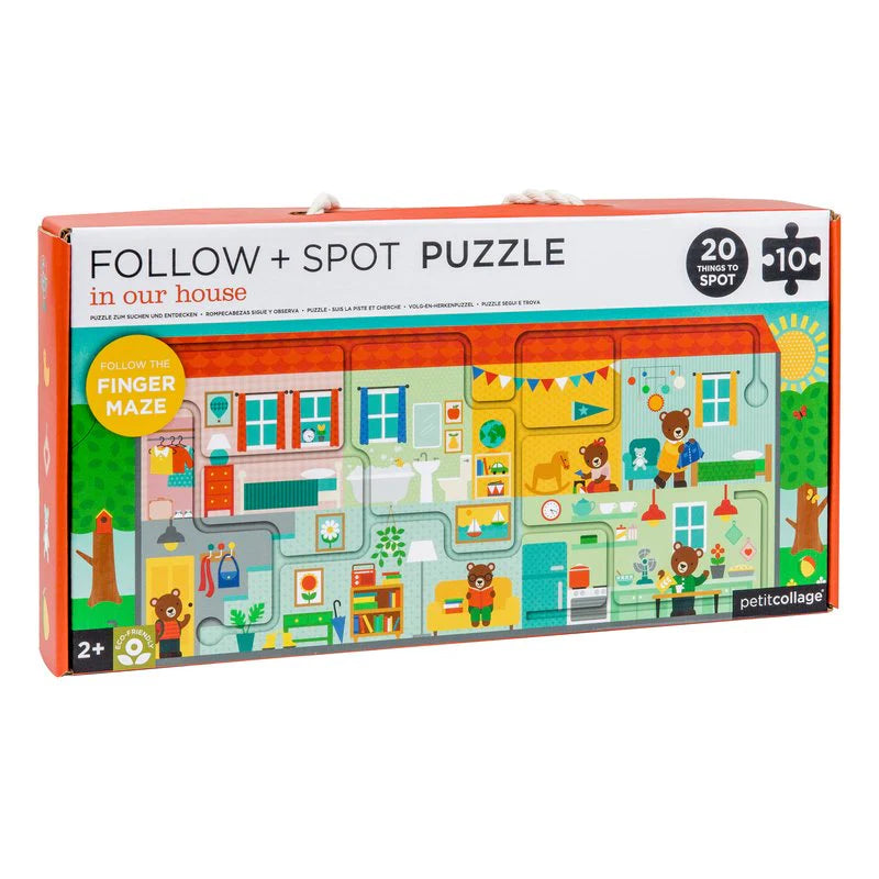 Haus, Follow + Spot Puzzle, 10 Teile