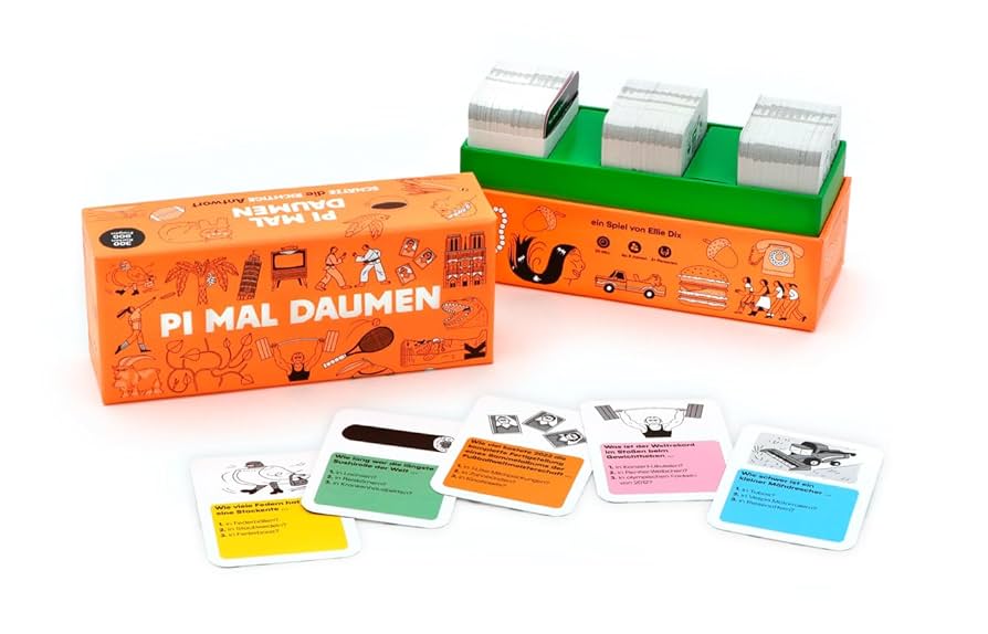''Pi Mal Daumen'' Family Game
