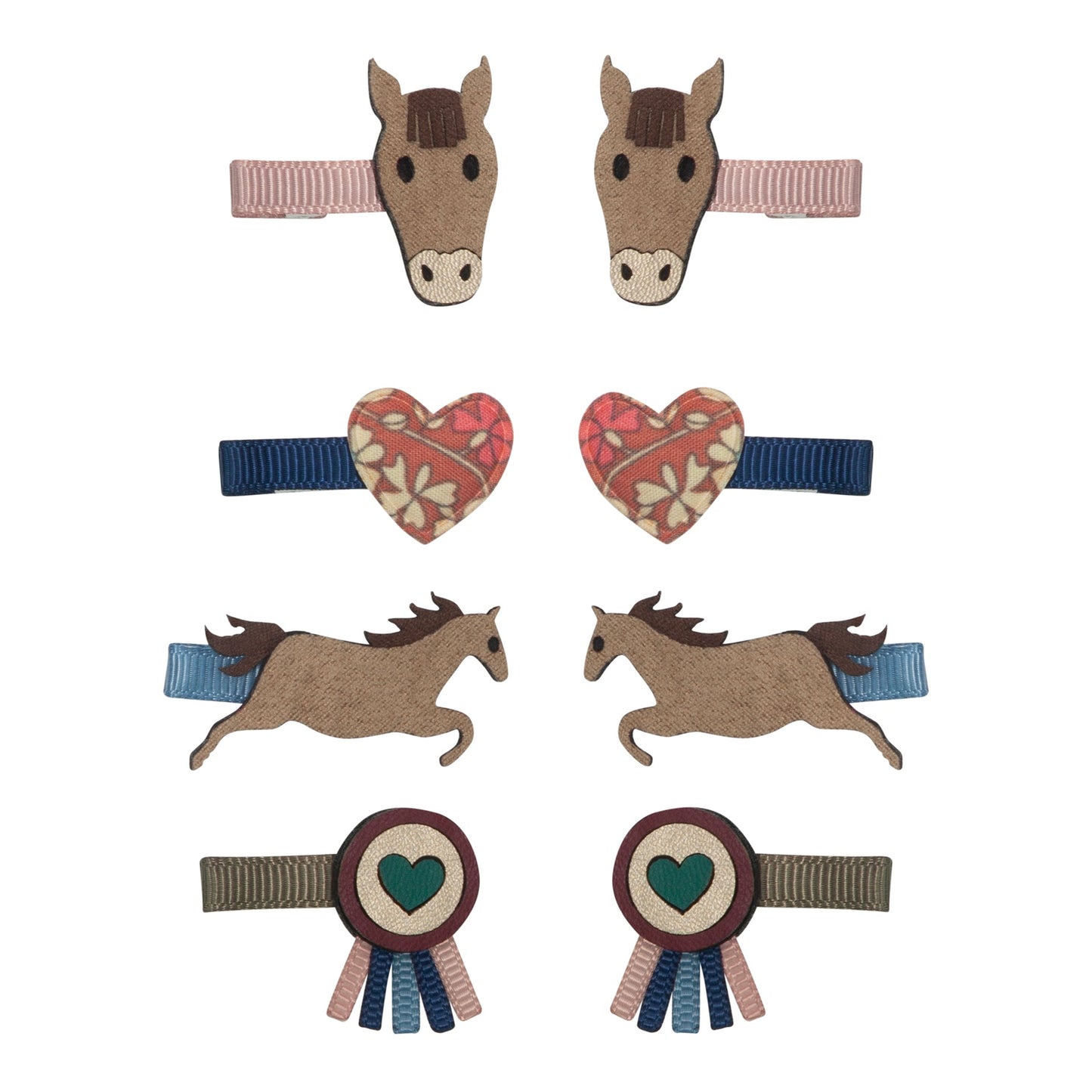 Mini Hair Clips, Pony
