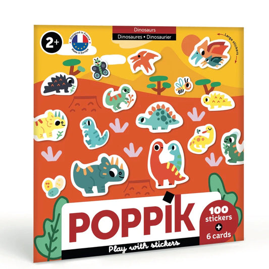 Poppik Meine ersten Aufkleber „Dinosaurier“