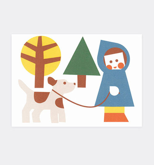 ''Kind Hund'' Postcard