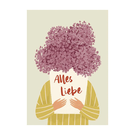 Postkarte, Alles Liebe