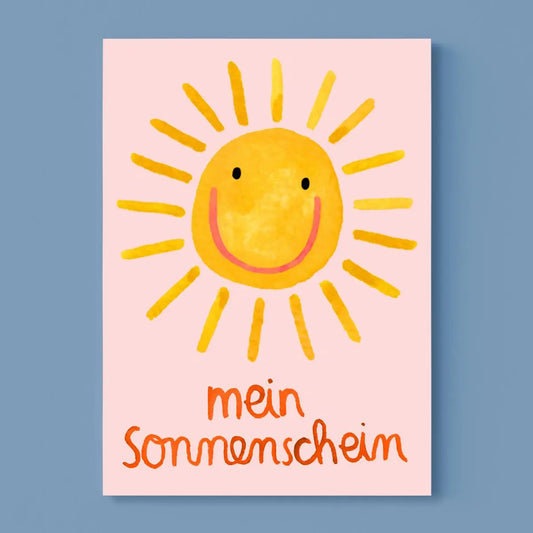 Postkarte, Mein Sonnenschein