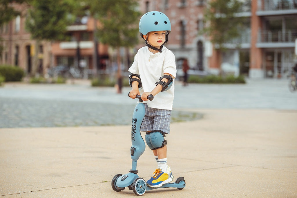 Scoot und Ride Schutzset Stahl, verschiedene Größen