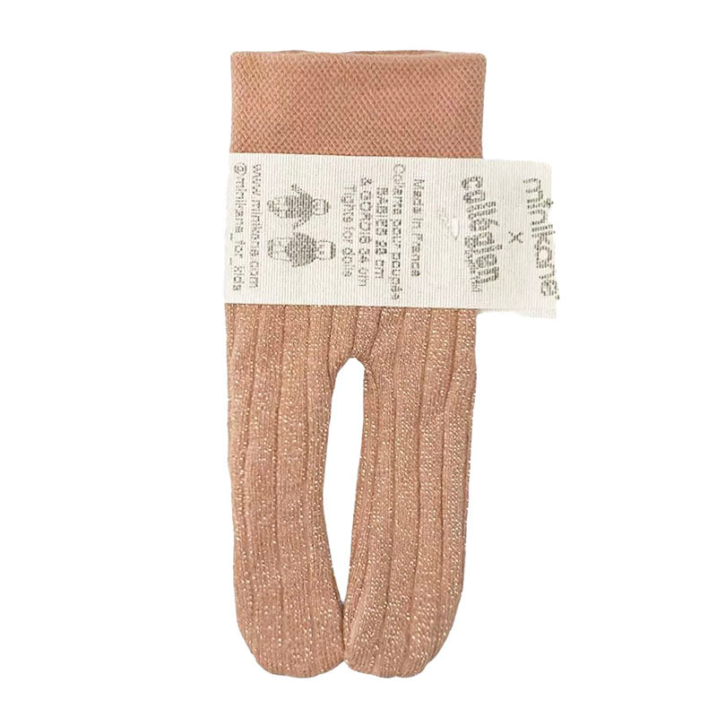 Minikane-Puppenstrumpfhose, Hellrosa