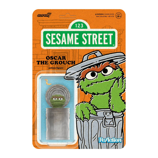Sesamstraße-Reaktionsfigur „Oscar der Grouch“