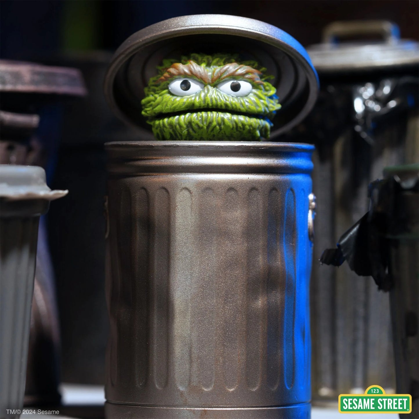Sesamstraße-Reaktionsfigur „Oscar der Grouch“