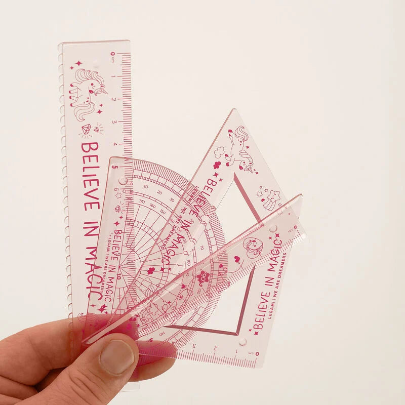 Geometrie-Set „You Rule“, Einhorn