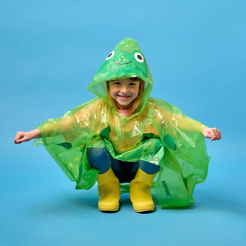 Waterproof Children's Rain Poncho, Various Designs