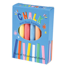 Load image into Gallery viewer, Coloured Chalk, Box of 12
