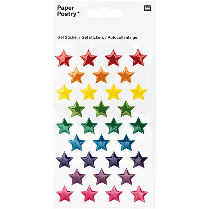 3D Stickers Set ''Stars''