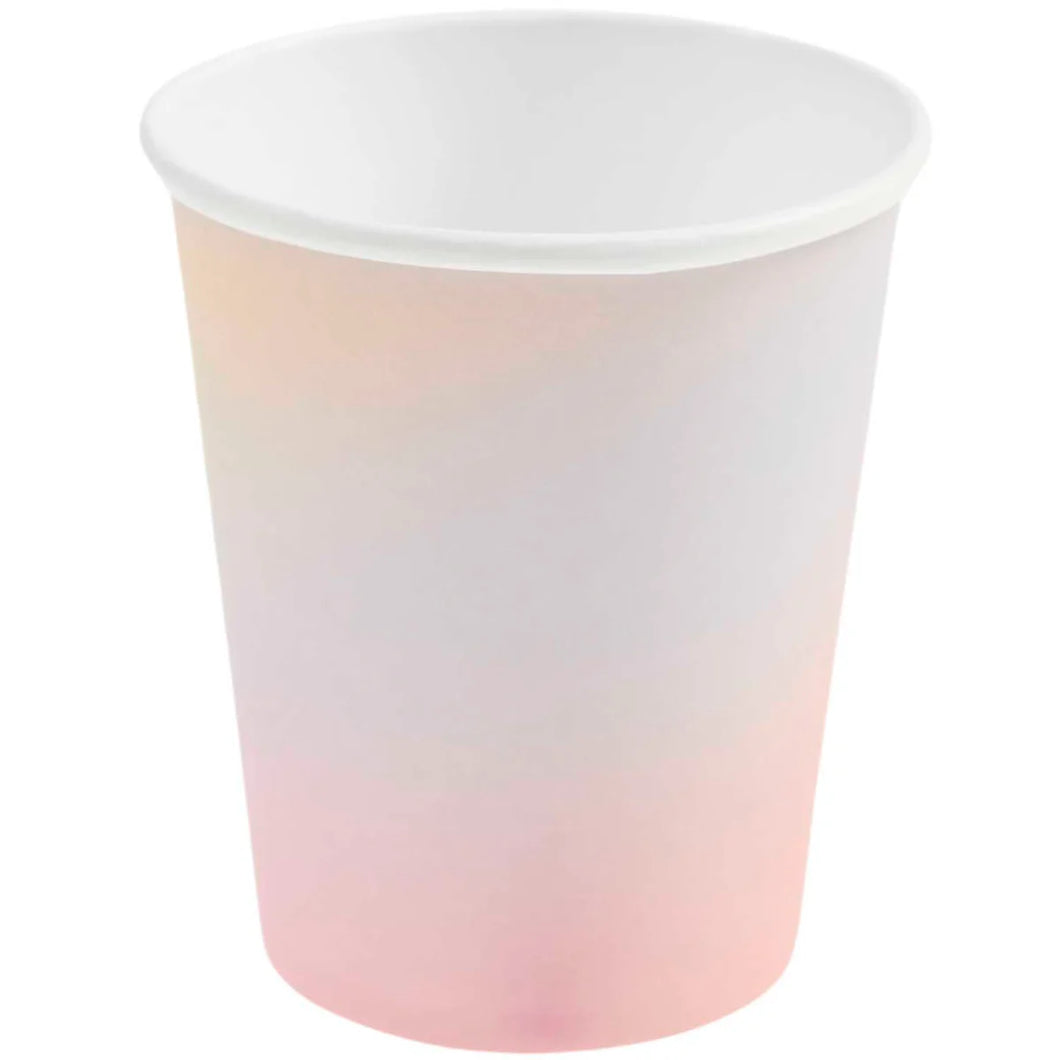 Paper Party Cups ''Spectrum'' Set of 8