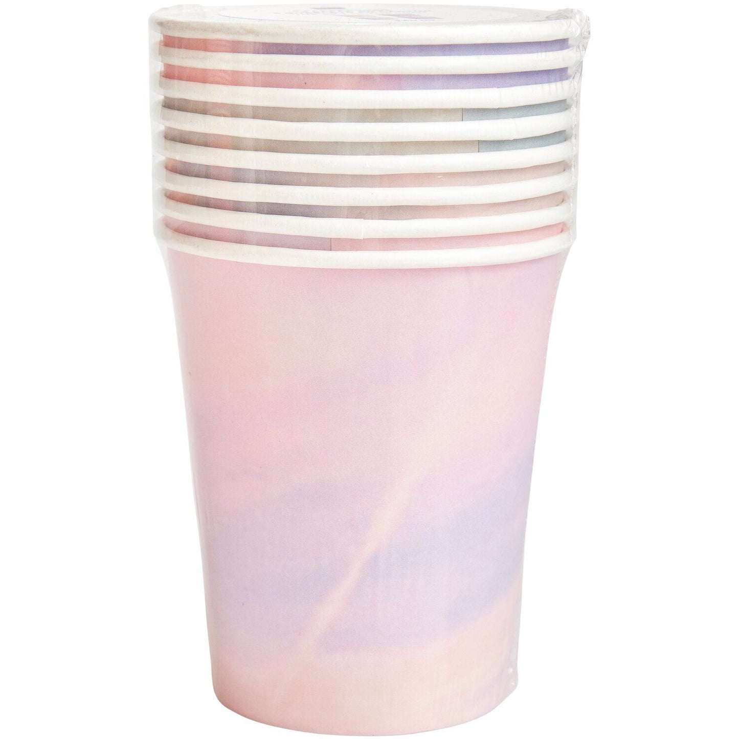 Paper Party Cups ''The Sky is the Limit'', Set of 8