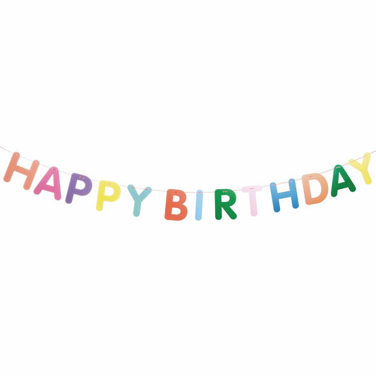 Geburtstagsgirlande ''Happy Birthday''