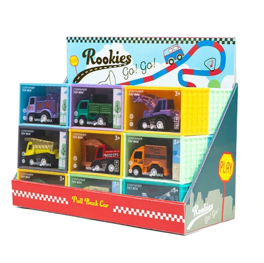 Rookies-Baufahrzeug mit Rückziehantrieb