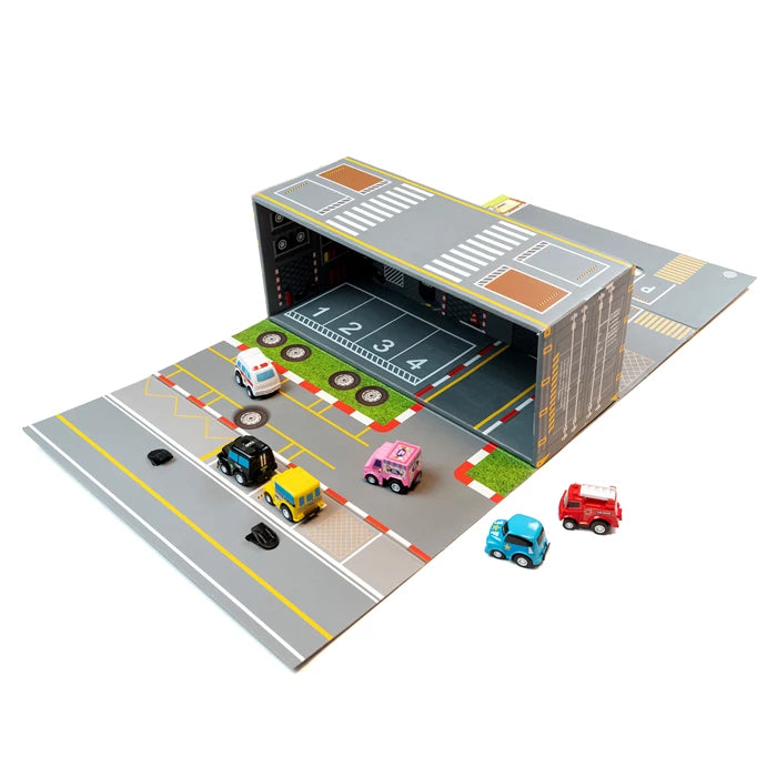 Rookies Carry Road Playset with 24 Vehicles