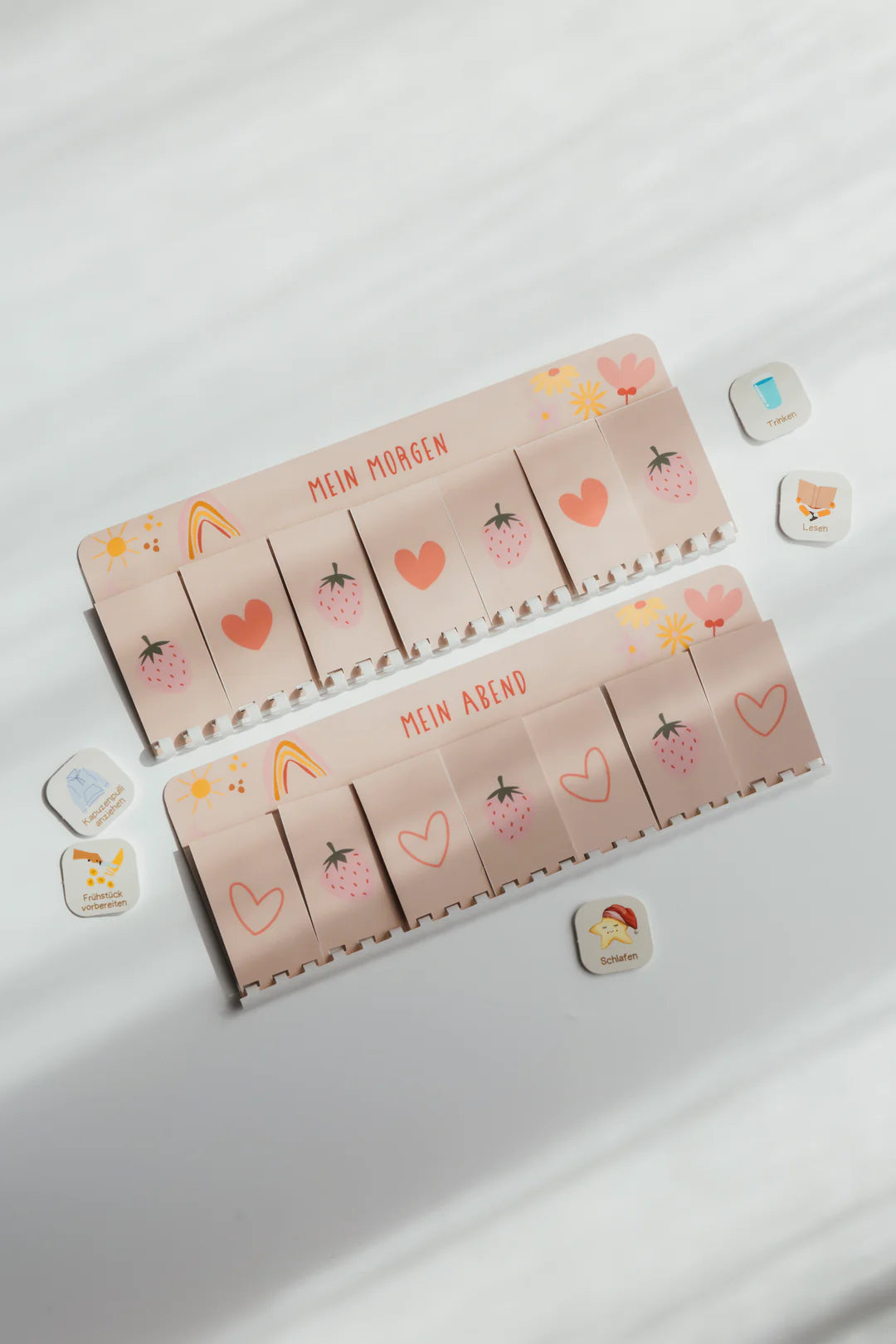 Routine-Planer für Kinder inkl. Symbole, Liebe