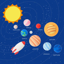 Lade das Bild in den Galerie-Viewer, Set mit 9 Radiergummis, Sonnensystem
