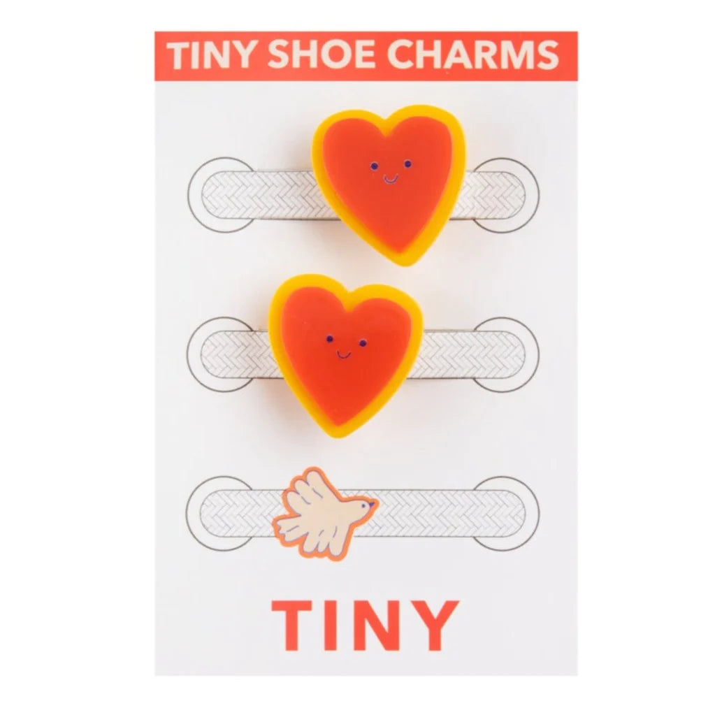 Tiny Heart Shoe Charm