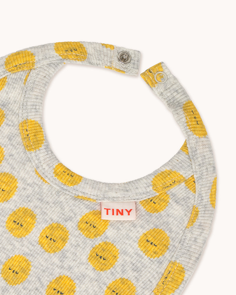 Baby-Lätzchen, Sonnenlicht Grau