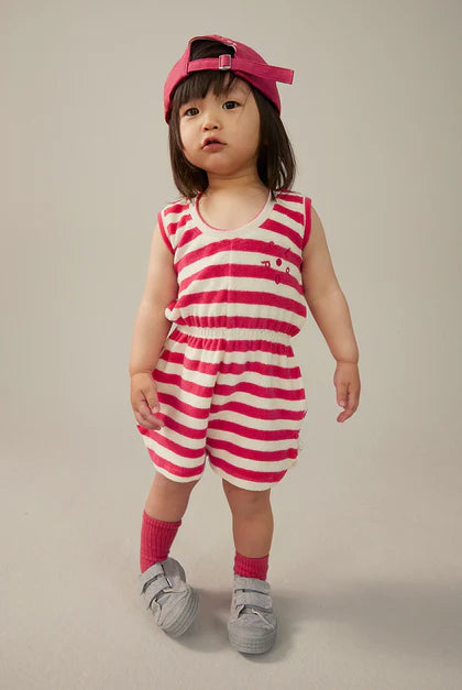 POP Terry Sleeveless Jumpsuit, GOTS