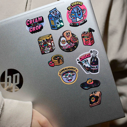 Fabulous Stickers Big, Milk