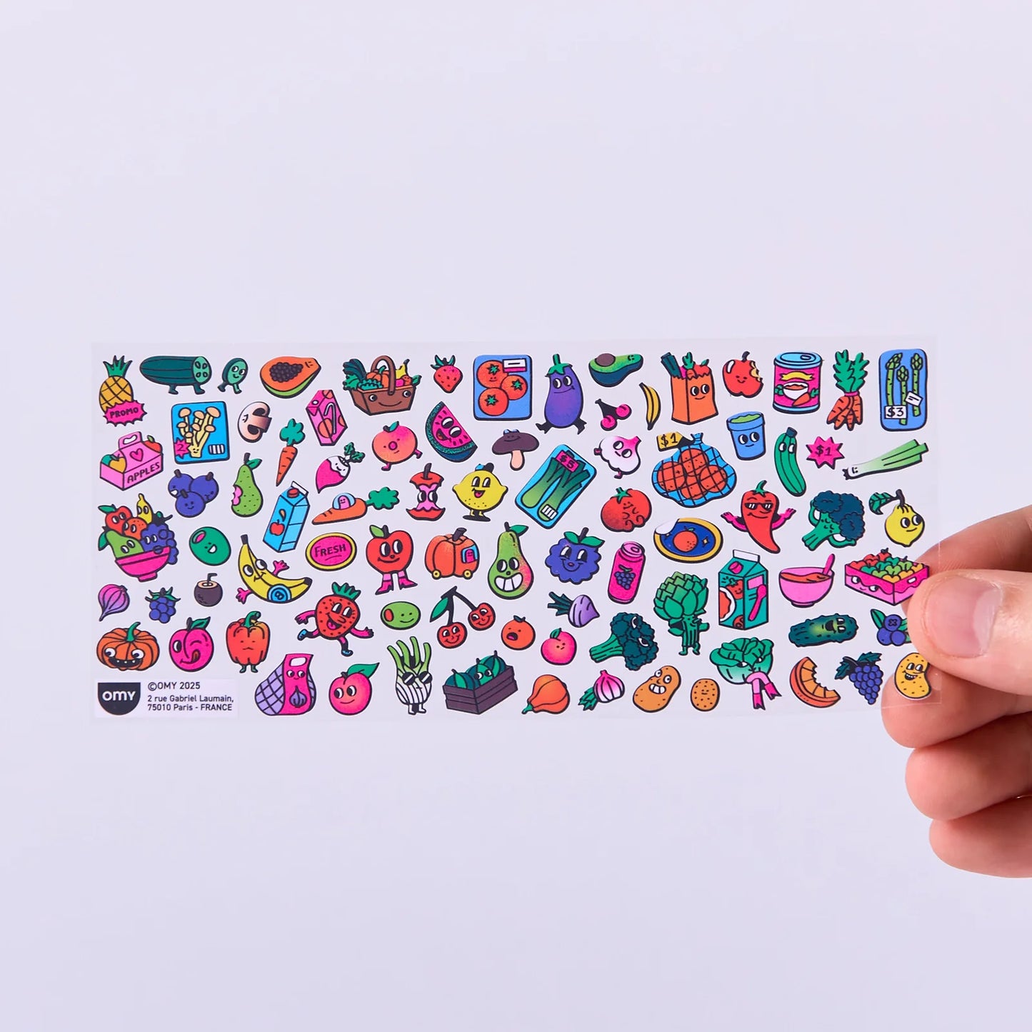 Fabelhaftes Sticker-Set, Boutique Bauernmarkt