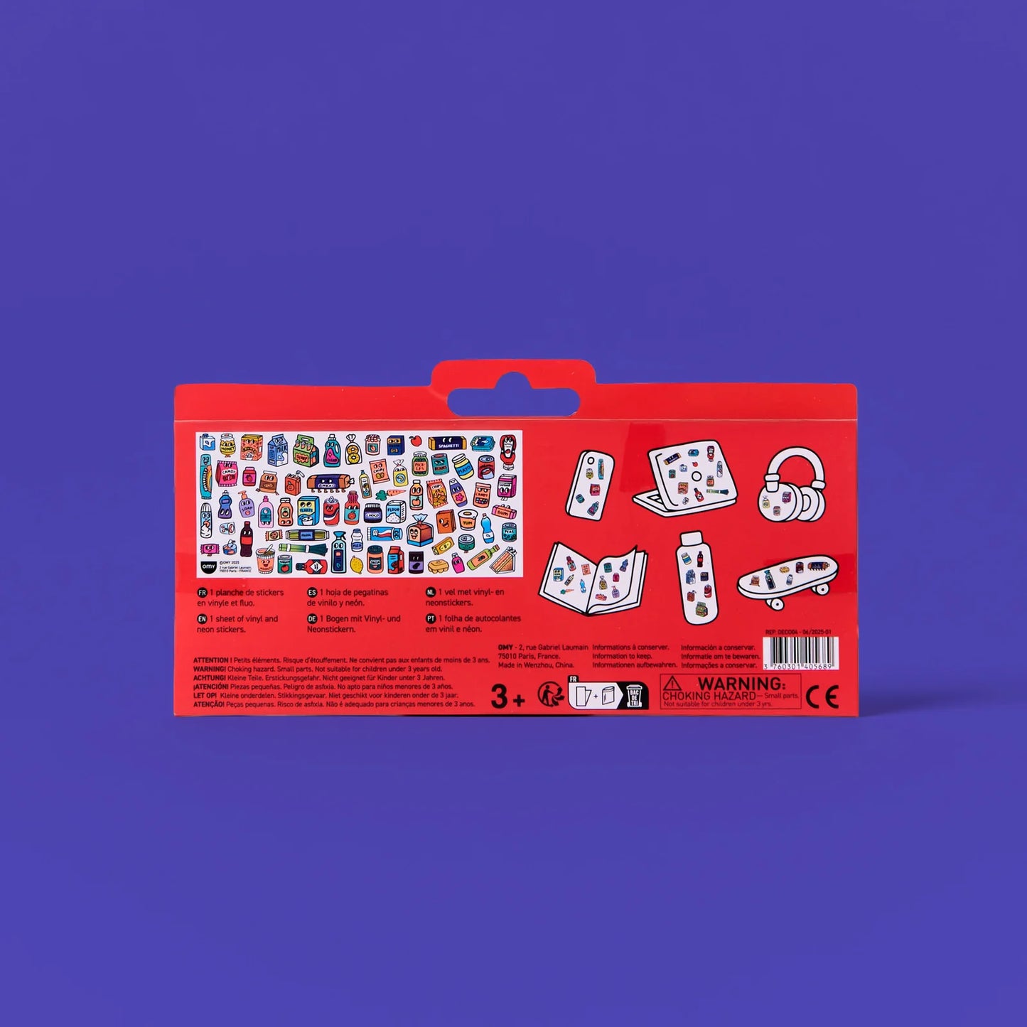 Fabelhaftes Sticker-Set, Supermarkt