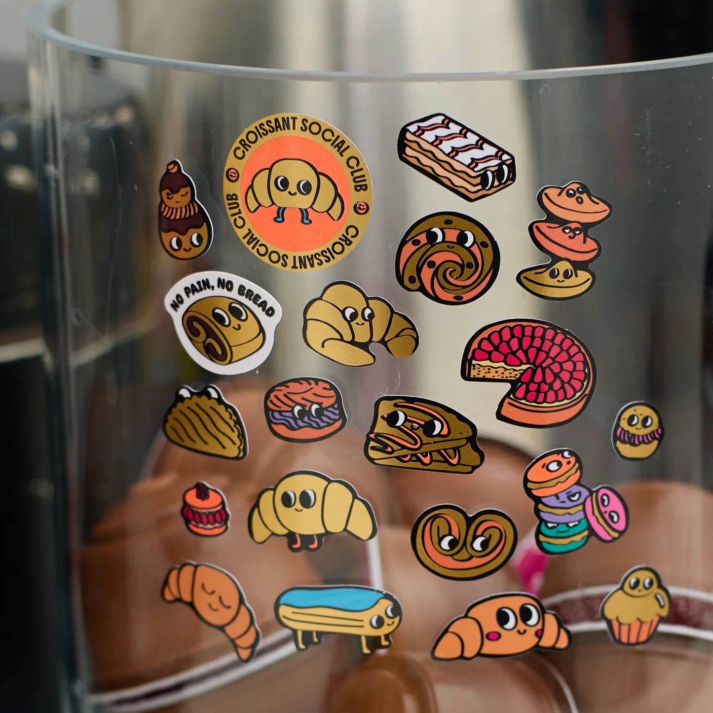 Fabulous Sticker Set, Iconic Croissant