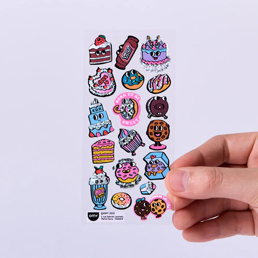 Fabulous Sticker Set, Iconic Donuts