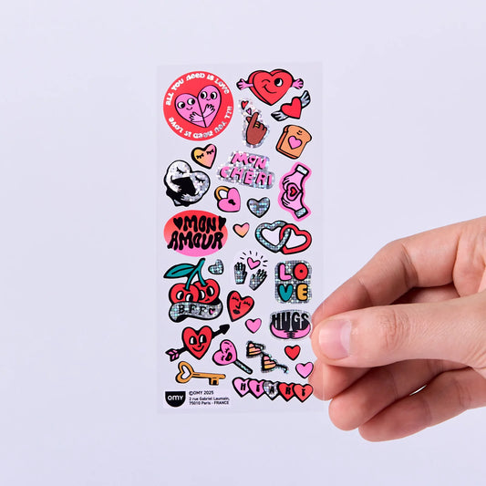 Fabulous Sticker Set, Iconic Love