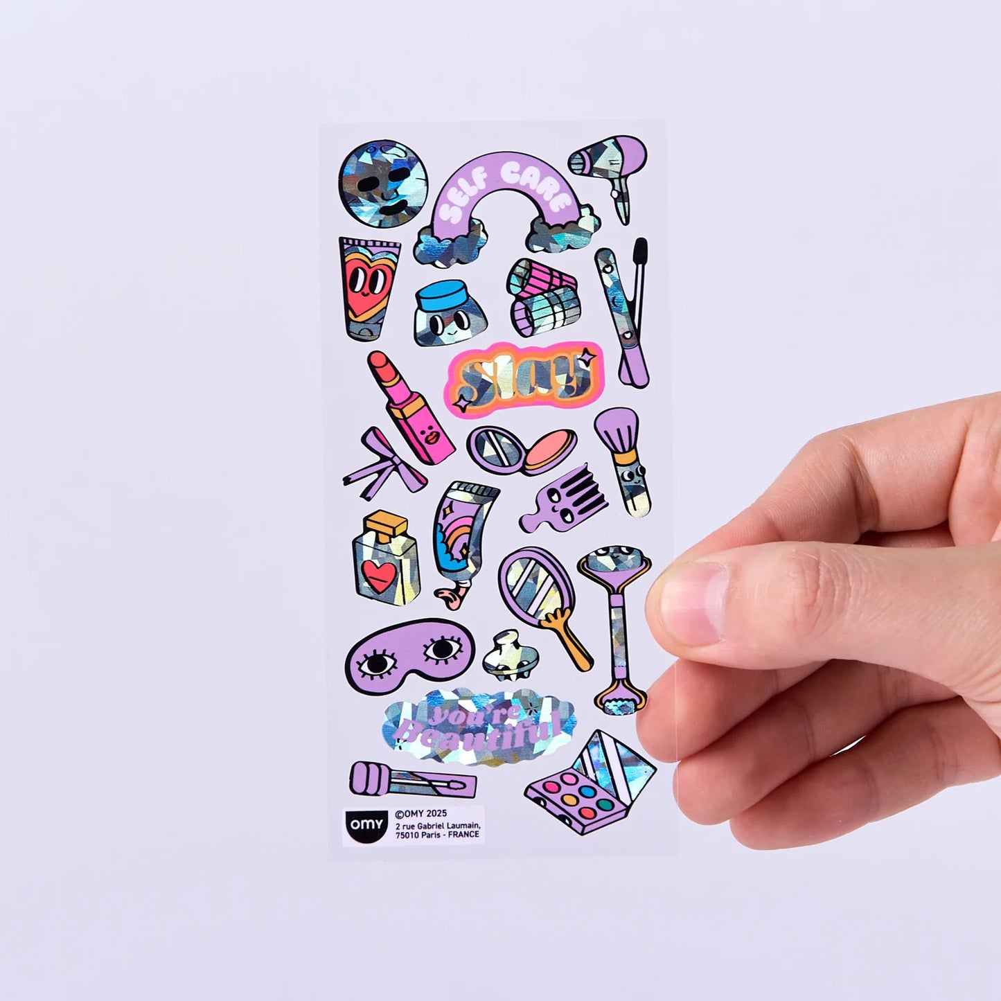 Fabelhaftes Sticker-Set, Ikonisches Make-up